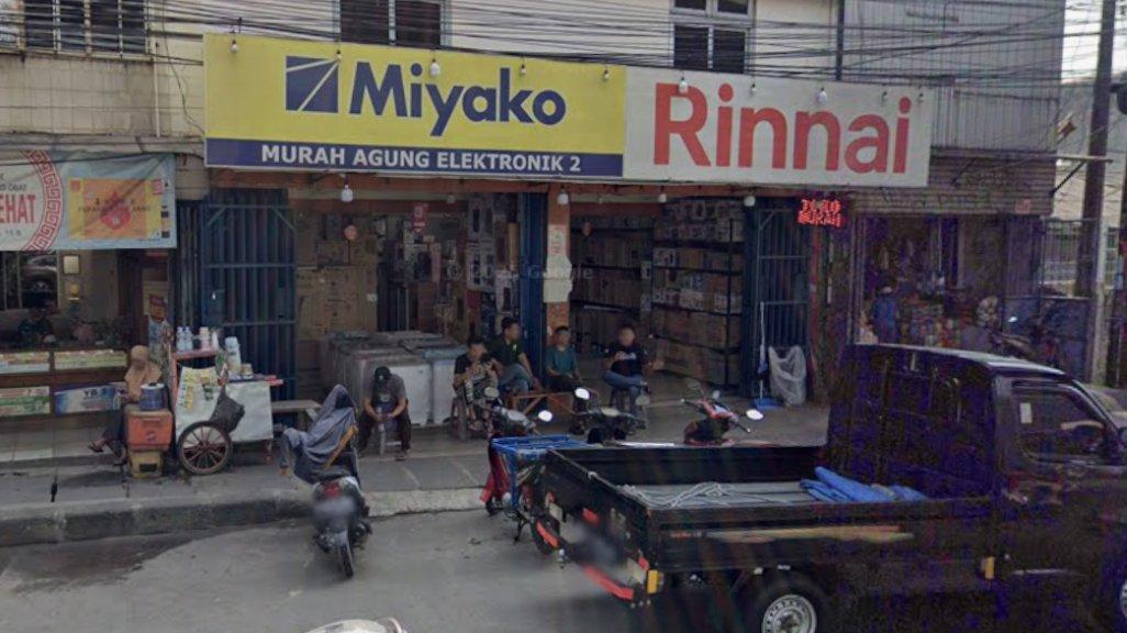 Foto Toko Murah Agung Elektronik di Jl. Ir H. Juanda No.15, Ciputat, Kecamatan Ciputat Timur, Kota Tangerang Selatan, Banten 15411, yang diambil Google Maps pada Juli 2024.