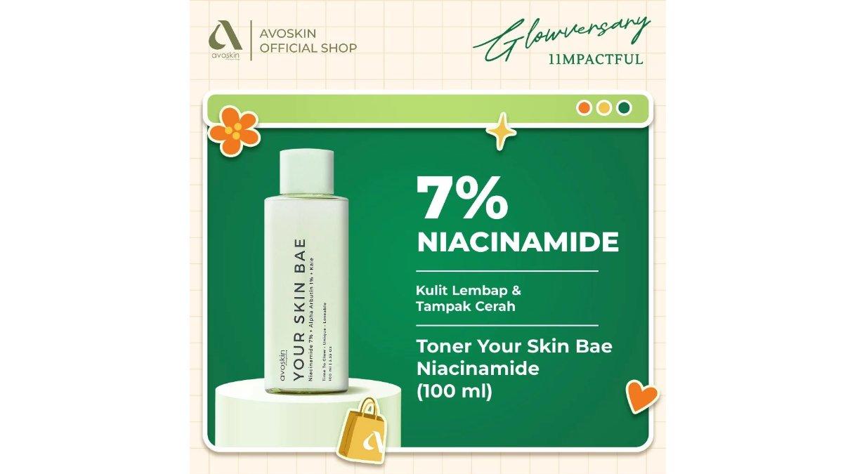Toner Avoskin Your Skin Bae Niacinamide