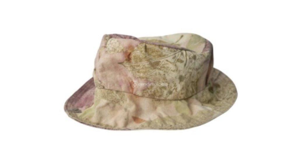 Topi Bucket Hat Ecoprint Modis dan Ramah Lingkungan