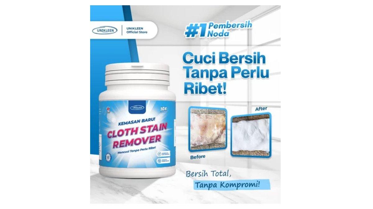 UNIKLEEN pembersih noda baju membandel