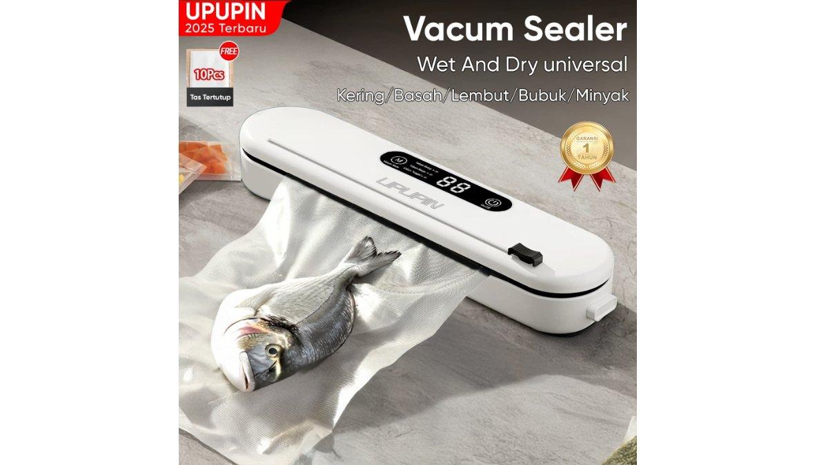 UPUPIN Mesin Vacum Sealer Makanan beragam desain.