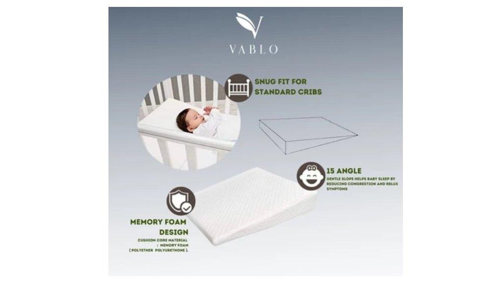 Vablo Baby Wedge Pillow
