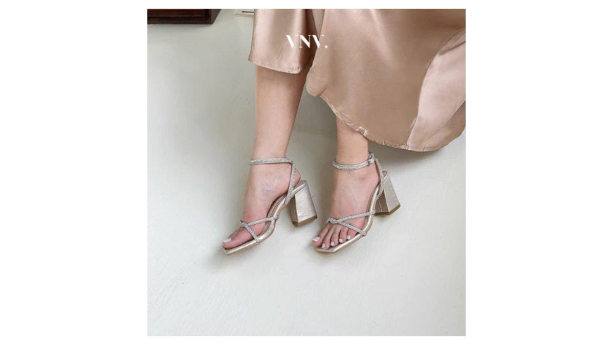 Venivoir Amalfi Heels / Wedding shoes / Wedding Block heels 7cm