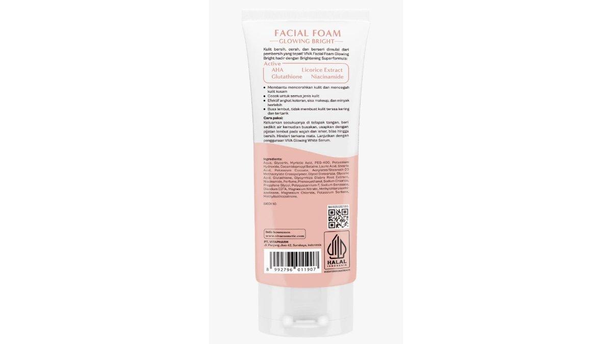 Viva Facial Foam Glowing Bright
