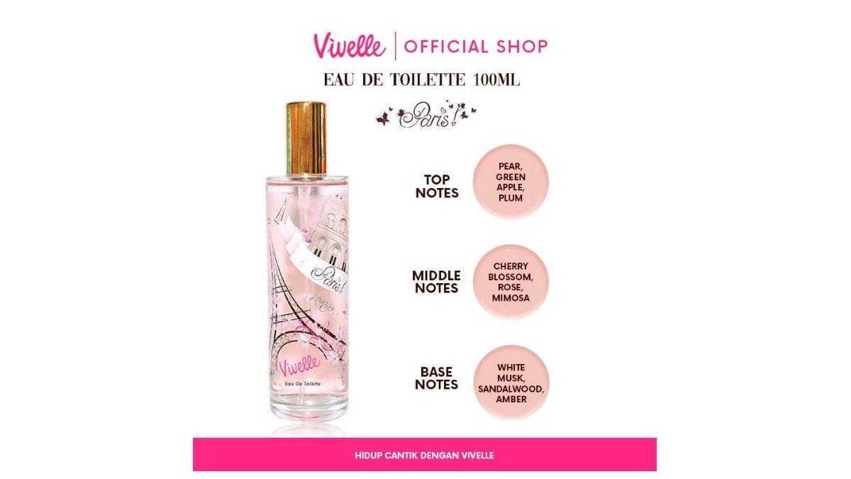 Vivelle Eau De Toilette Designer Perfume Glass