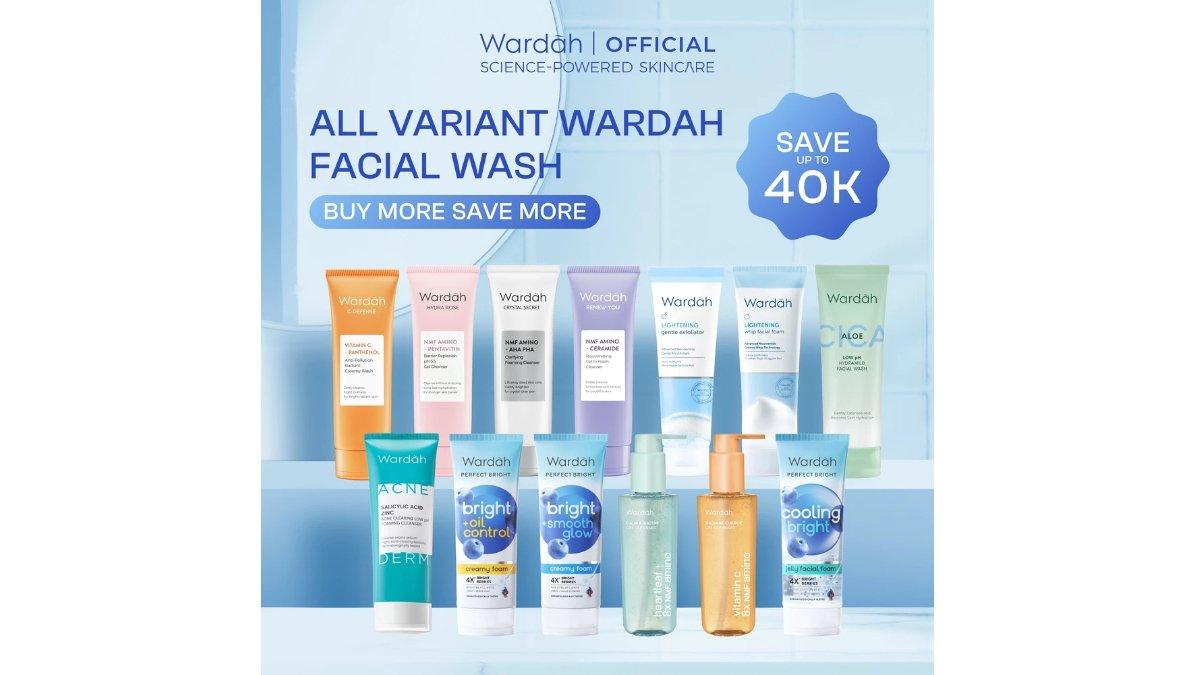 WARDAH Face Wash All Series