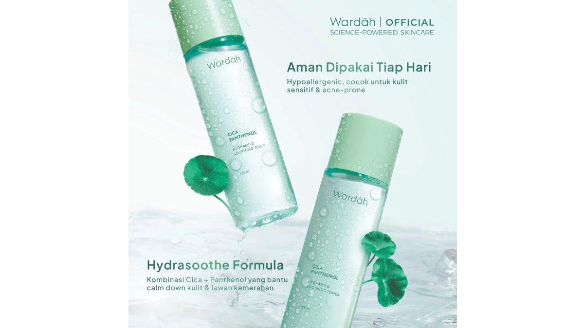 Wardah Cica Complex + Panthenol Hydramild Soothing Toner