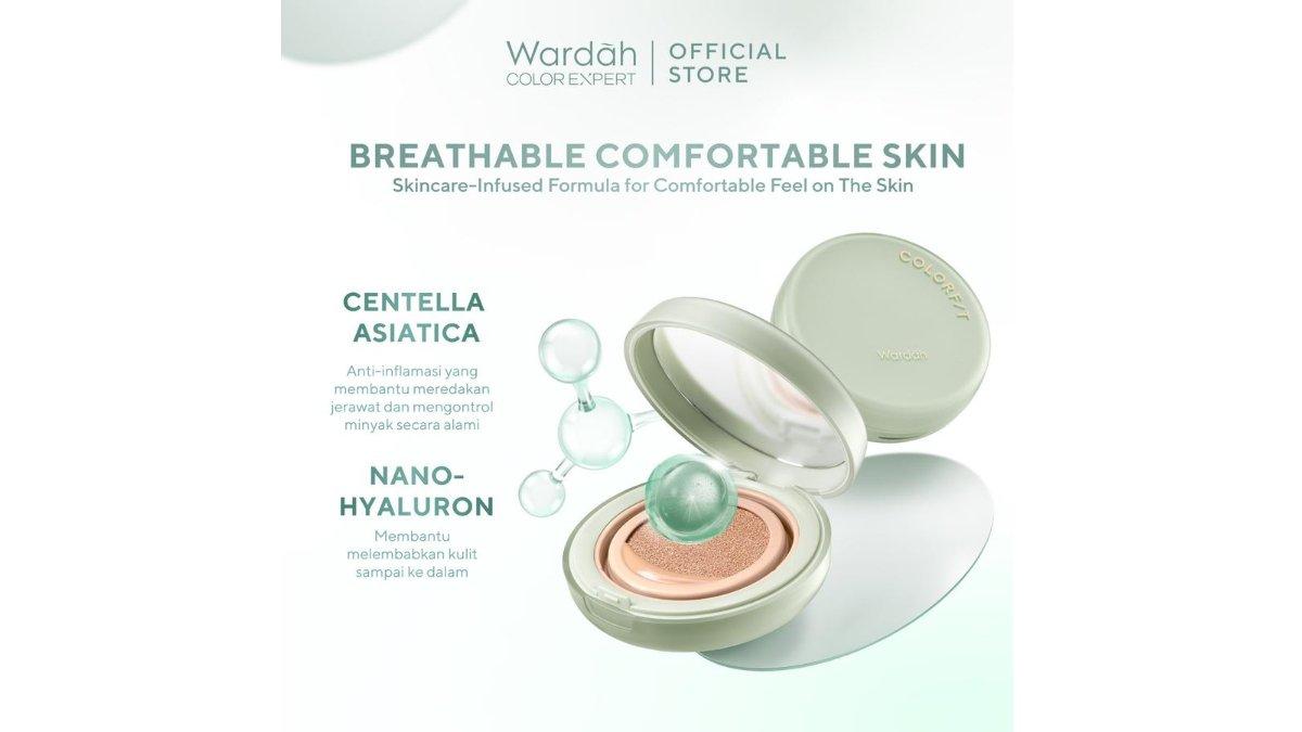 Wardah Colorfit 5D Blur Cloud Cushion