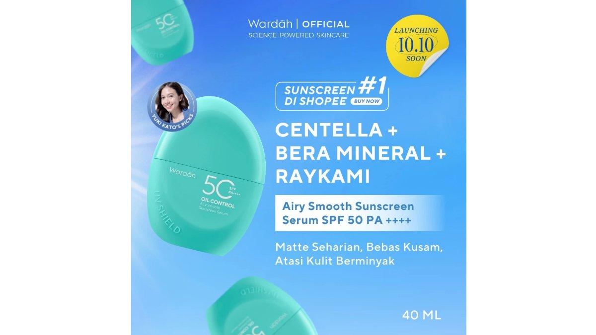 Wardah UV Shield Airy Smooth Sunscreen Serum SPF 50 PA++++