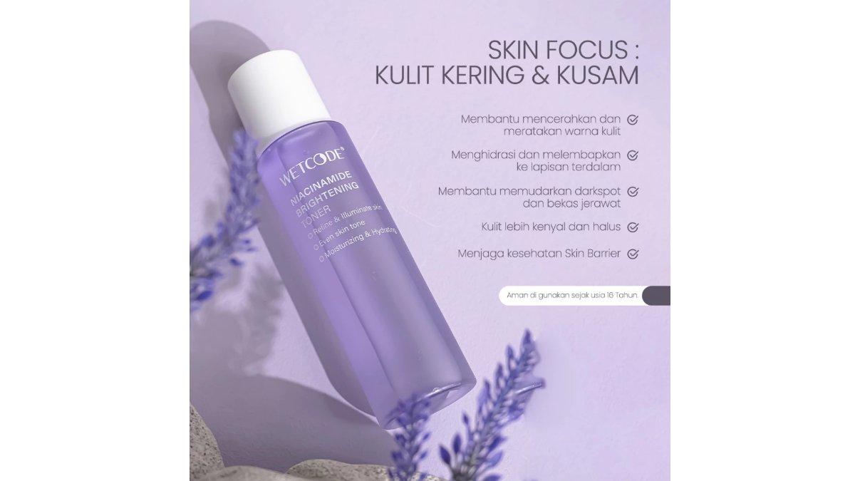 Wetcode Brightening Toner Niacinamide