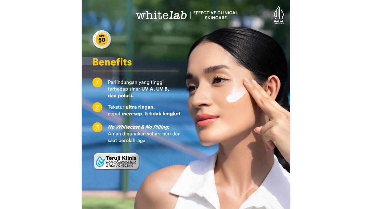 Whitelab Sunscreen Gel SPF 50 PA Ultralight