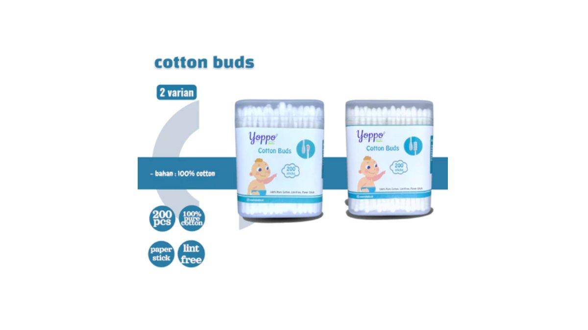 YOPPO BABY | Cotton Bud isi 200pcs 