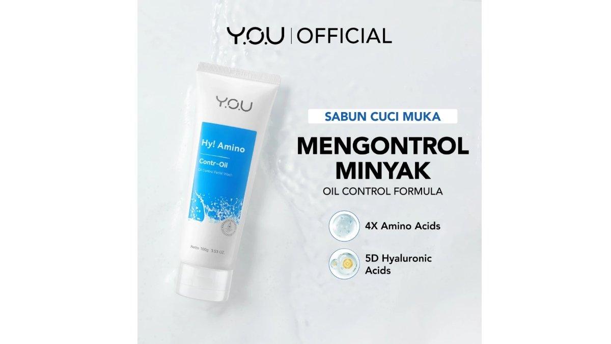 YOU Hy! Amino Contr-Oil Oil Control Facial Wash
