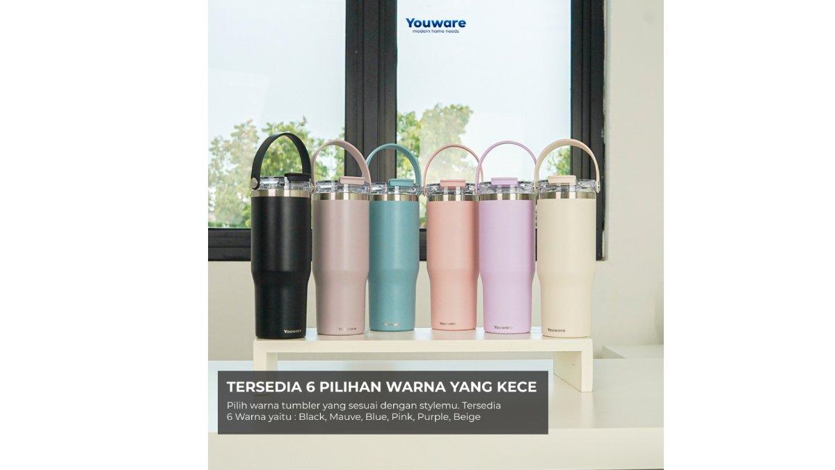 Youware Botol Minum beragam desain.