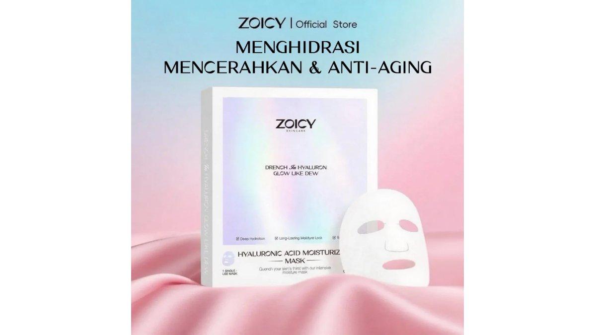ZOICY Hyaluronic Acid Moisturizing Mask