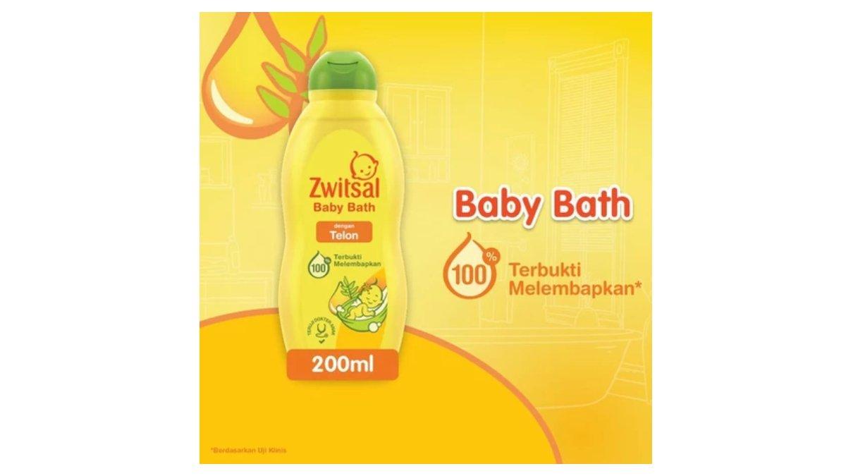 Zwitsal Baby Bath Natural Dengan Minyak Telon 200 ml