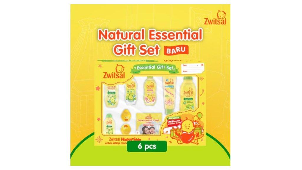 Zwitsal Essential Baby Gift Set Hampers Bayi Zwitsal Natural Paket