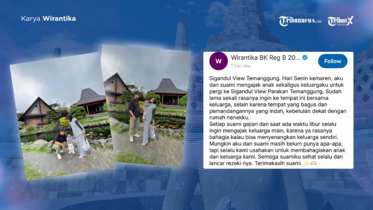 Cerita dari Wirantika BK Reg B 2020  yang menceritakan pengalamannya menikmati liburan keluarga