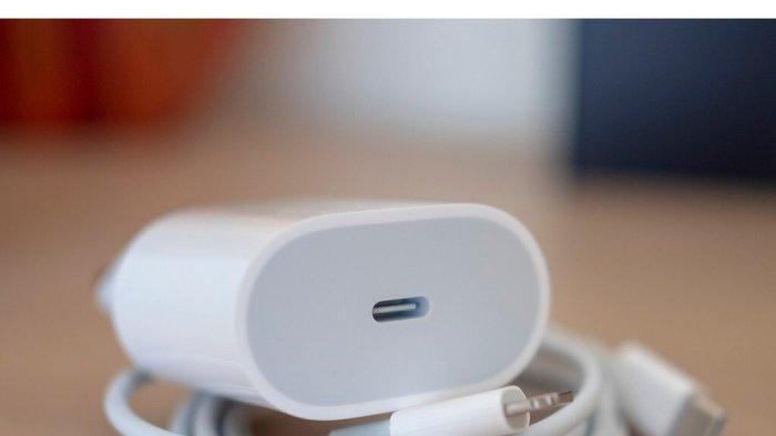 Charger iPhone original fast charging.