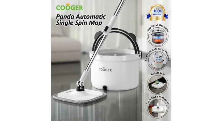 COOGER Alat Pel Single Spin Mop beragam desain.