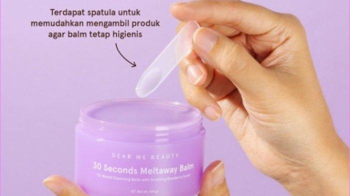 Dear Me Beauty Cleansing Balm Meltaway Balm Blueberry