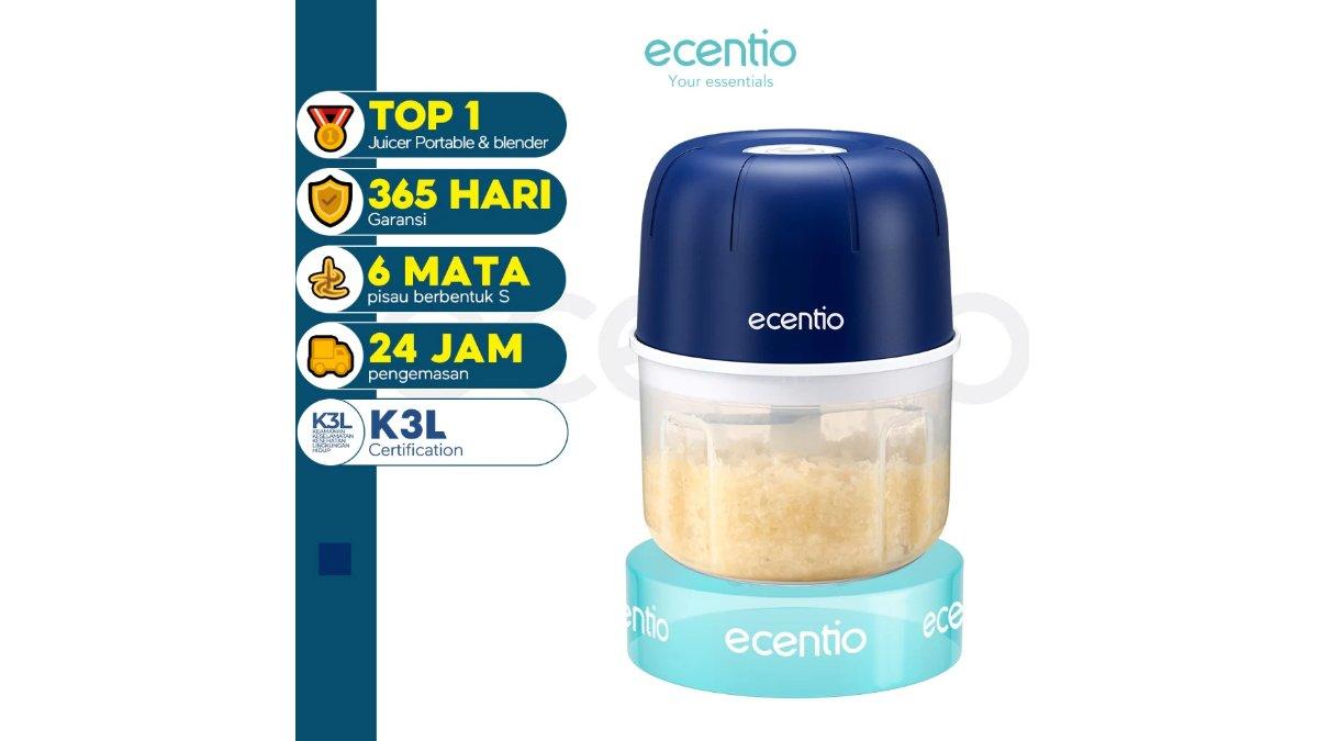 ecentio Mini Chopper Blender 6 pisau 250ml