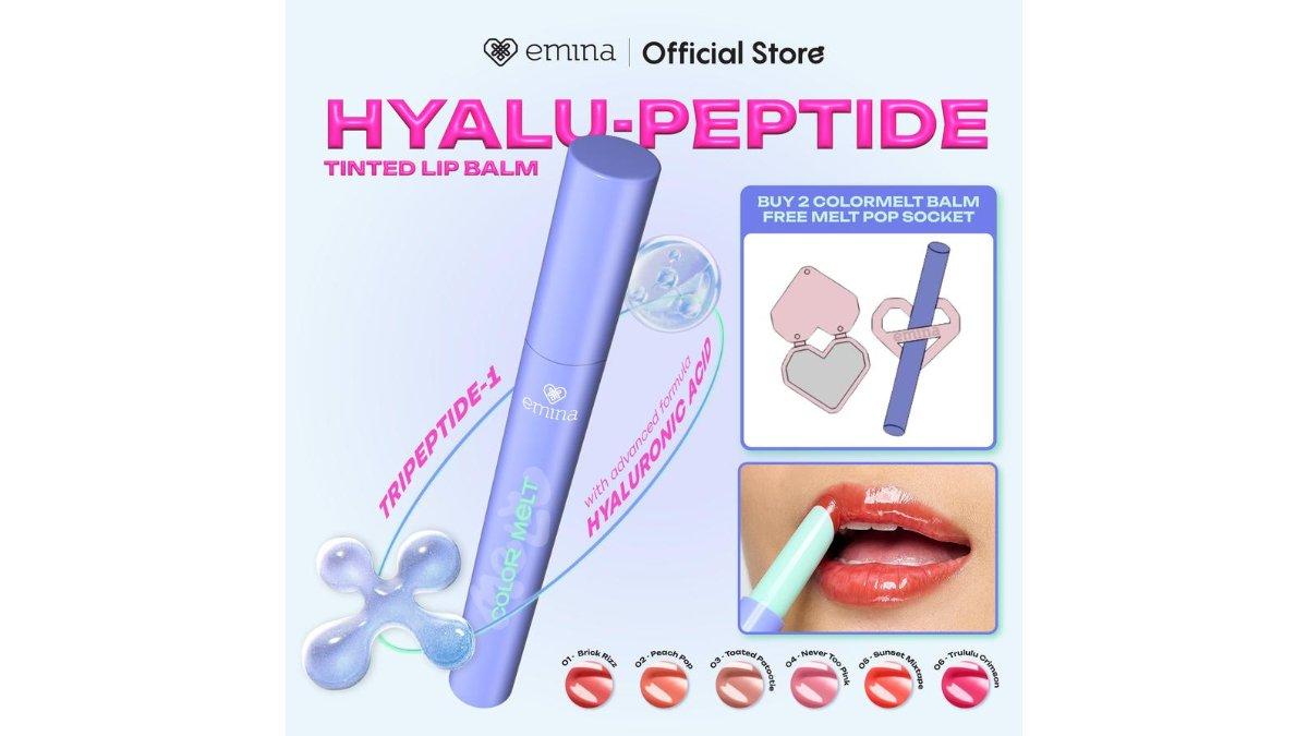 emina Hyalupeptide Color Melt Balm