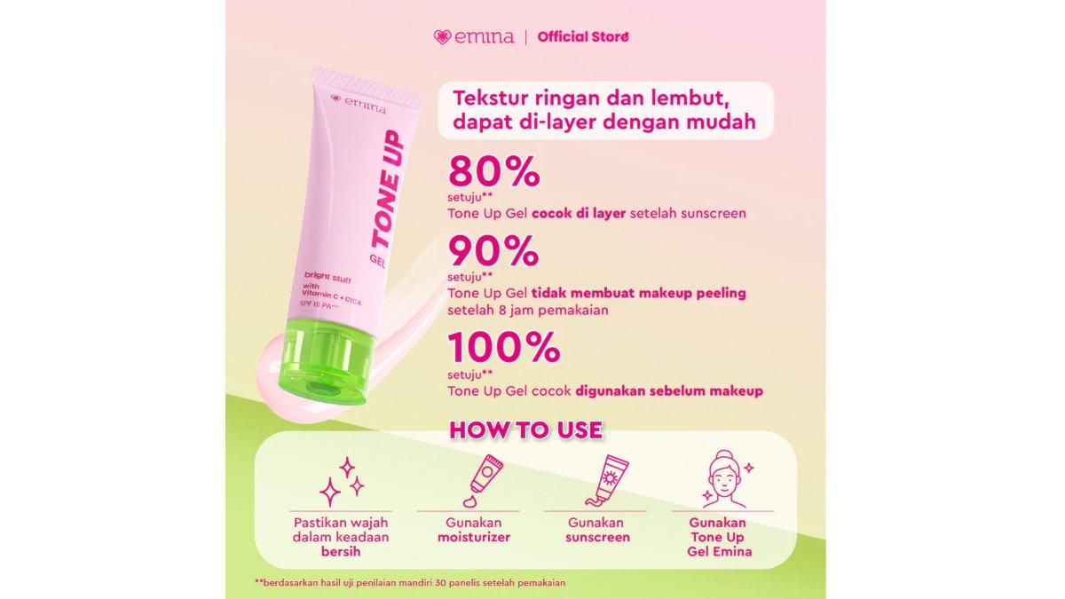 emina Tone Up Cream Gel