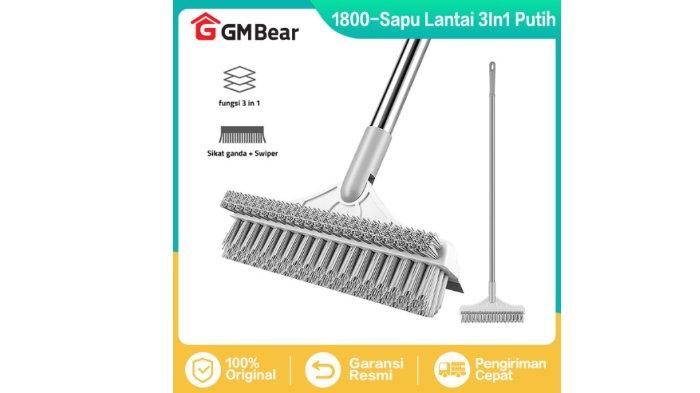 GM Bear Sikat DorongLantai Kamar Mandi (2 in 1) 1803