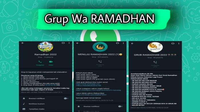 Ilustrasi Grup WhatsApp.