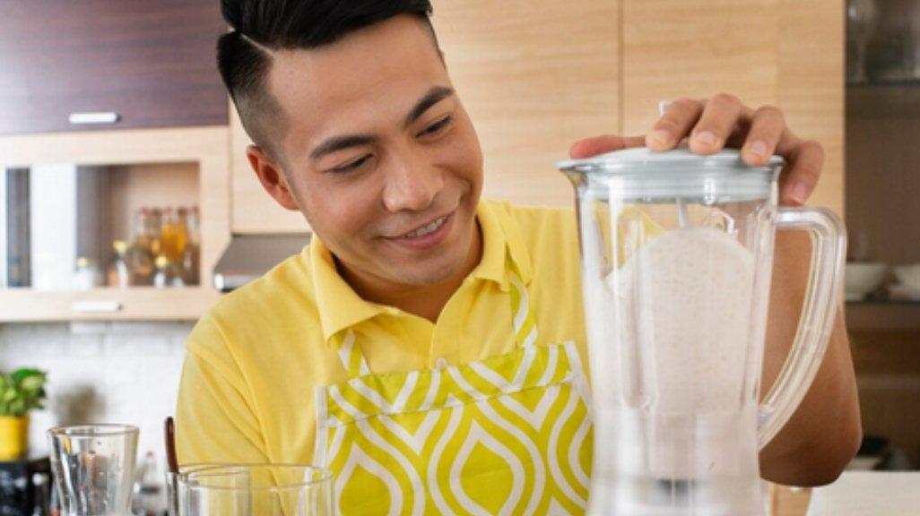 Ilustrasi penggunaan Blender.