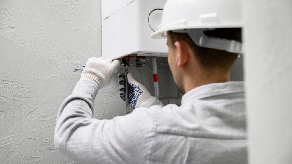 Ilustrasi pemasangan water heater