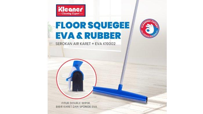 Kleaner Serokan Air Karet Double Wiper