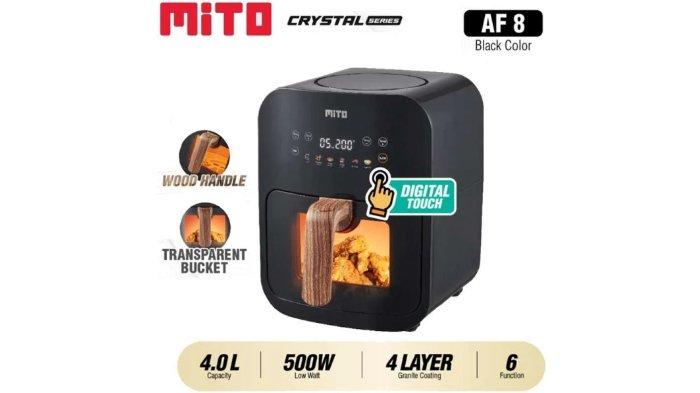 MITO Air Fryer AF8 Crystal Series
