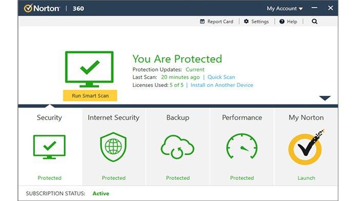 Norton 360 Antivirus juga menyediakan fitur LifeLock untuk keamanan identitas penggunanya dengan memberikan informasi kepada pengguna jika identitasnya dipakai atau bahkan diperjualbelikan secara ilegal.