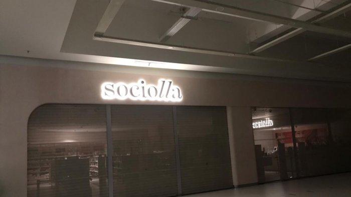 Masih Tutup Selama PPKM Level 4, Begini Potret Sociolla Solo Paragon