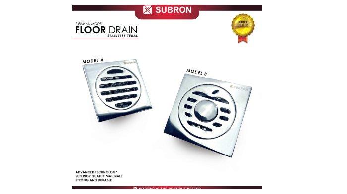 SUBRON Floor Drain beragam desain.