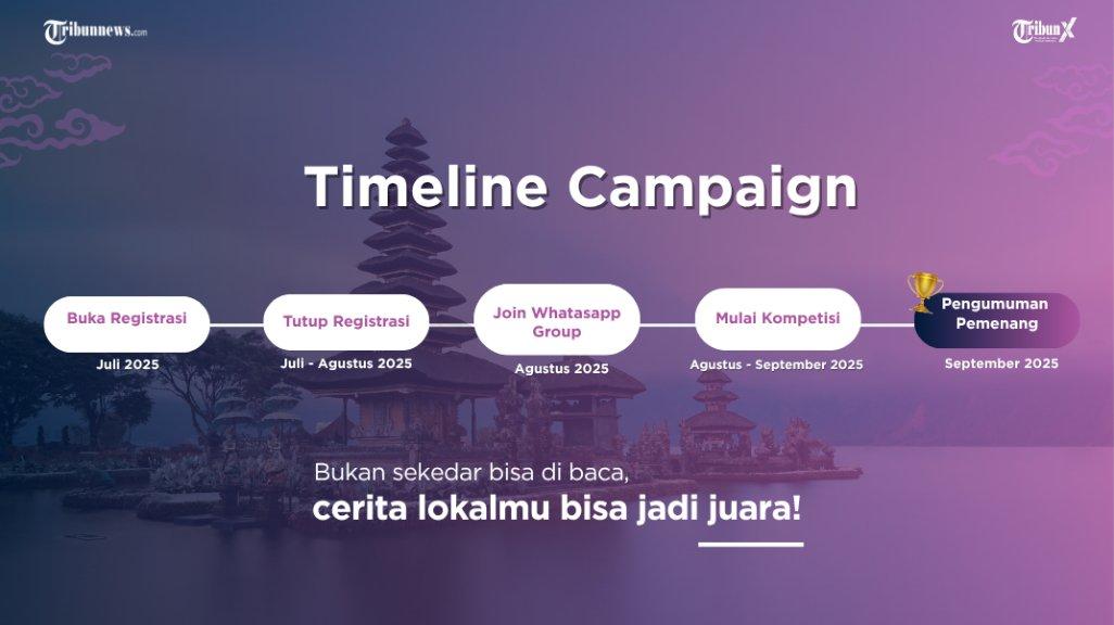 timeline cerita lokal