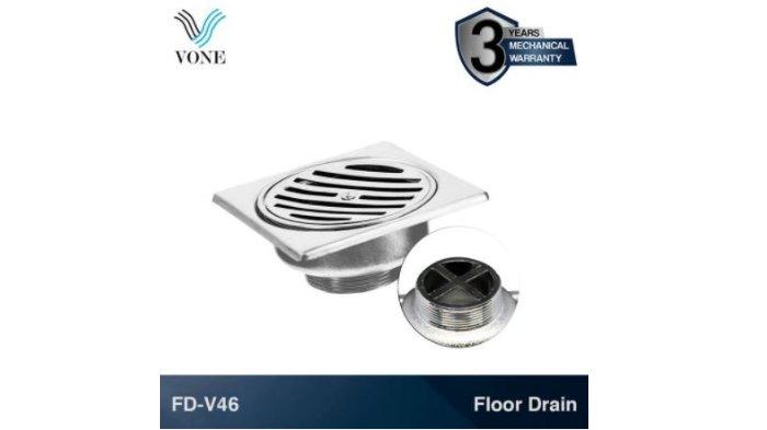 VONE FD-V46 Floor Drain beragam desain.