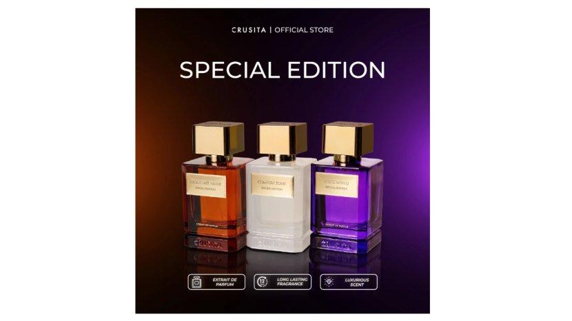 3 Varian Crusita Spesial Edition Extrait de Parfum, Wangi Eksklusif dan Tahan Lama
