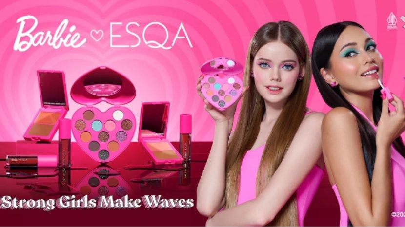 Mau Nonton Film Barbie? Yuk Coba Dulu 3 Rangkaian Makeup ESQA Barbie Edition