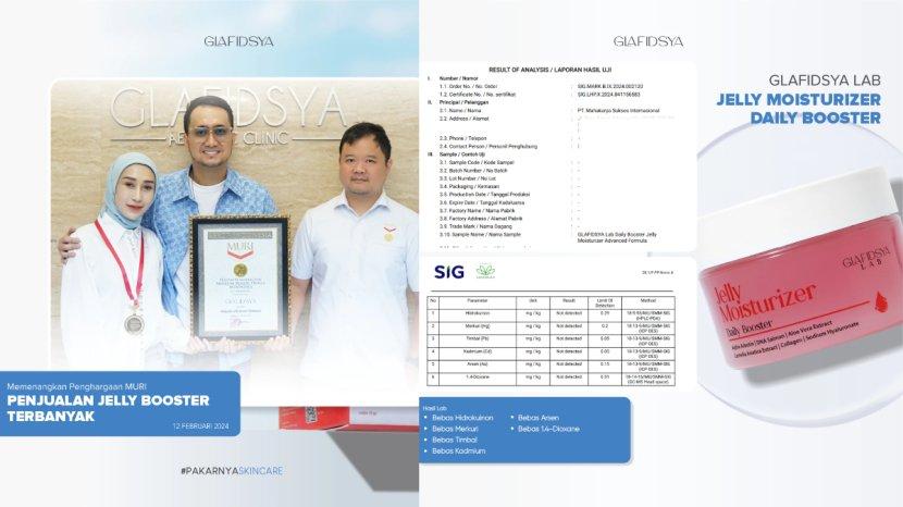 5 Produk Glafidsya Milik Reza Gladys yang Paling Banyak Terjual di Shopee, Sudah Terjamin Legal BPOM