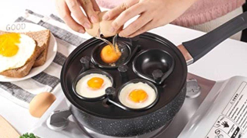 5 Rekomendasi Teflon Telur Anti Lengket dengan 3 Hingga 4 Lubang, Harga di Bawah 150 Ribuan