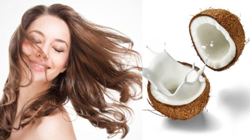 5 Manfaat Santan Kelapa untuk Rambut, Bisa Kamu Gunakan untuk Mencegah Uban