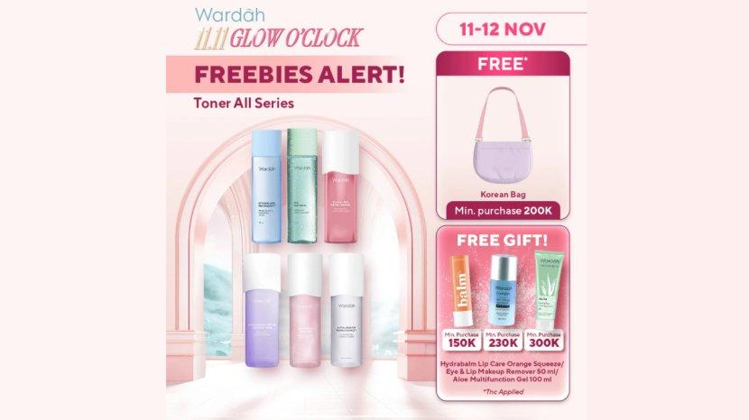 6 Rekomendasi Skincare Wardah Spesial Harbolnas 11.11 Mega Sale, Buy 3 Lebih Murah