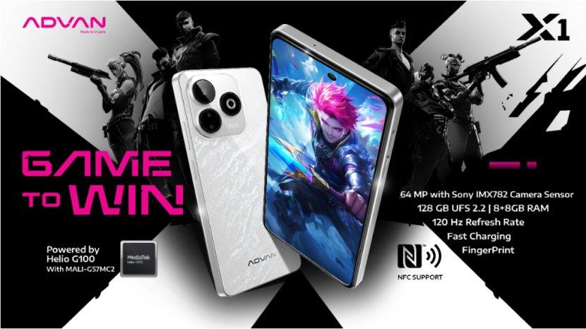 Resmi Dirilis, Advan X1 Tawarkan Performa Gaming Kelas Atas