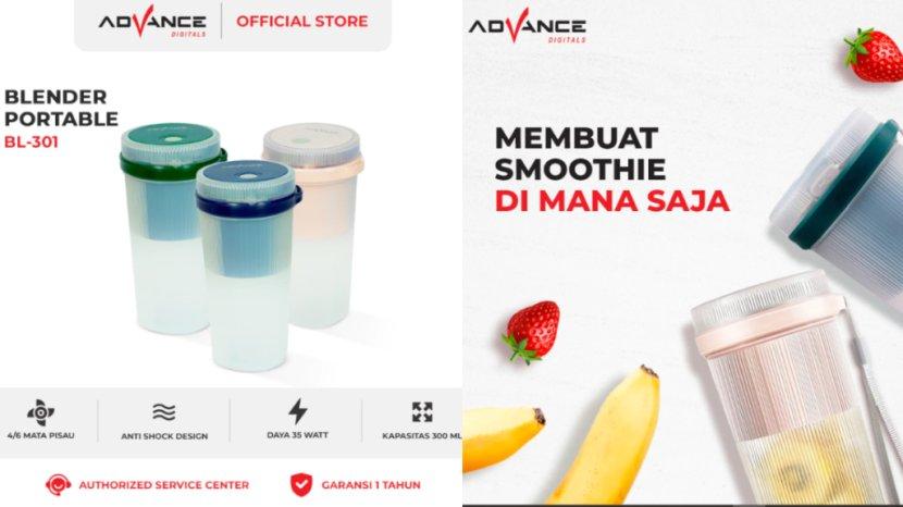 Review Lengkap Advance Blender Portable BL301: Harga Terbaru, Kelebihan hingga Kekurangan