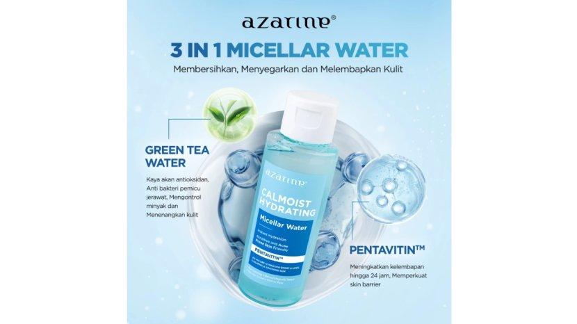 Review Lengkap Azarine Calmoist Hydrating Micellar Water: Manfaat, Kelebihan hingga Kekurangan