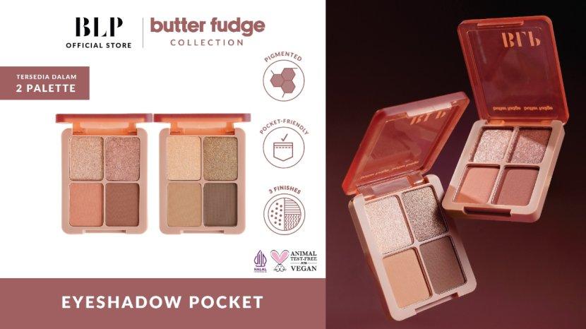 Review BLP Eyeshadow Pocket Butter Fudge Collection, Super Pigmented untuk Mempercantik Kelopak Mata