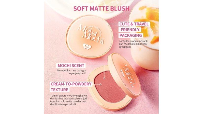 Review Lengkap BNB barenbliss Moist Mochi Paste Powder Blush